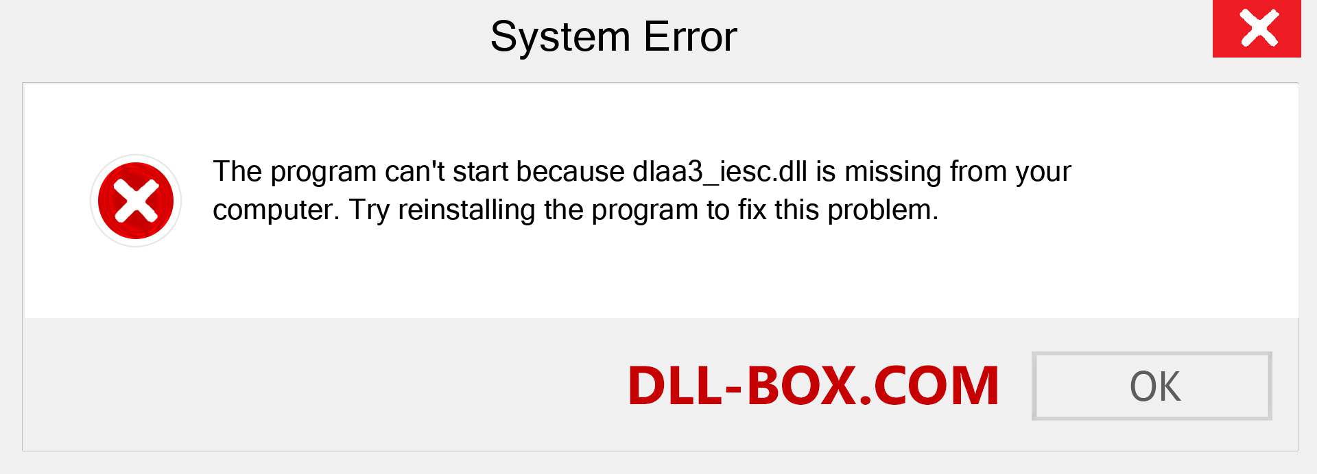  dlaa3_iesc.dll file is missing?. Download for Windows 7, 8, 10 - Fix  dlaa3_iesc dll Missing Error on Windows, photos, images